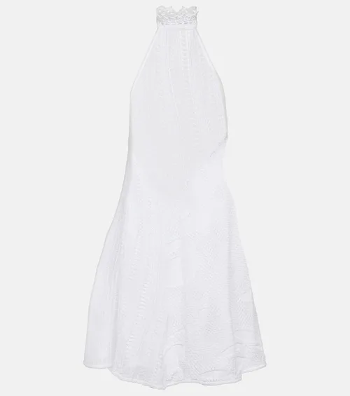 roberta einer knit dress dupe Natalie knitted cotton minidress from £198.00 product_family:BEBE1357