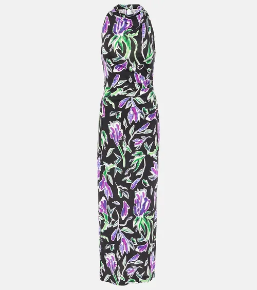 libby jersey midi shirt dress Diane Von Fürstenberg maxi from £148.00 Rosewood