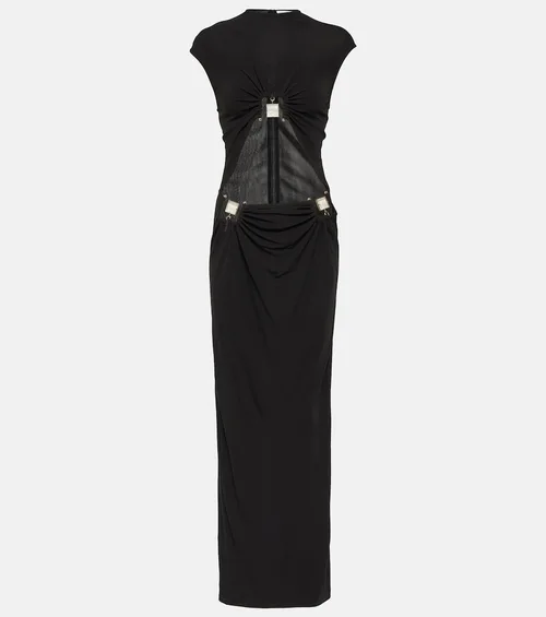 christopher esber vivenda cutout draped jersey maxi dress from £672.00 womens-guayabera