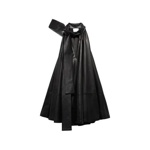 7 for all mankind leather dress Black Faux Polyester - Women from £514.39 DRESS-MAXI
